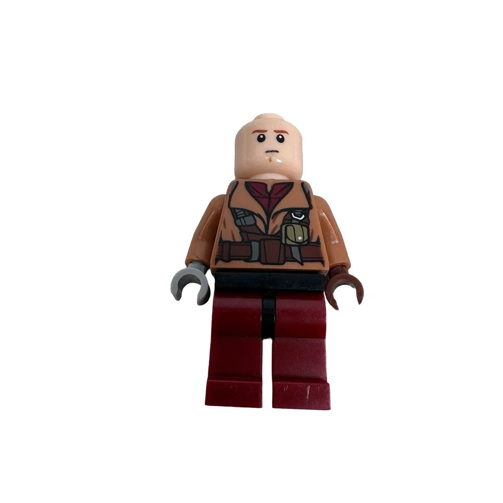 LEGO Star Wars Minifigure Lot R4-P17 Hondo Ohnaka Obi-Wan Kenobi Gray Purple Leg